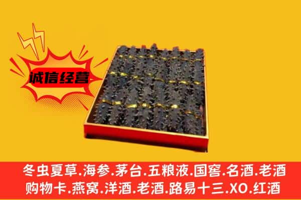 奎文区回收海参